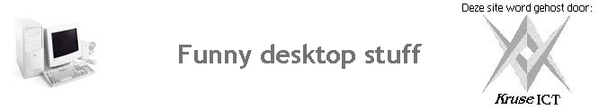 Funny desktop stuff