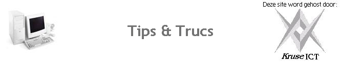 Tips & Trucs